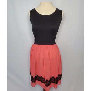 Pink/Black Enfocus Studio Sheath Dress - Sz 4